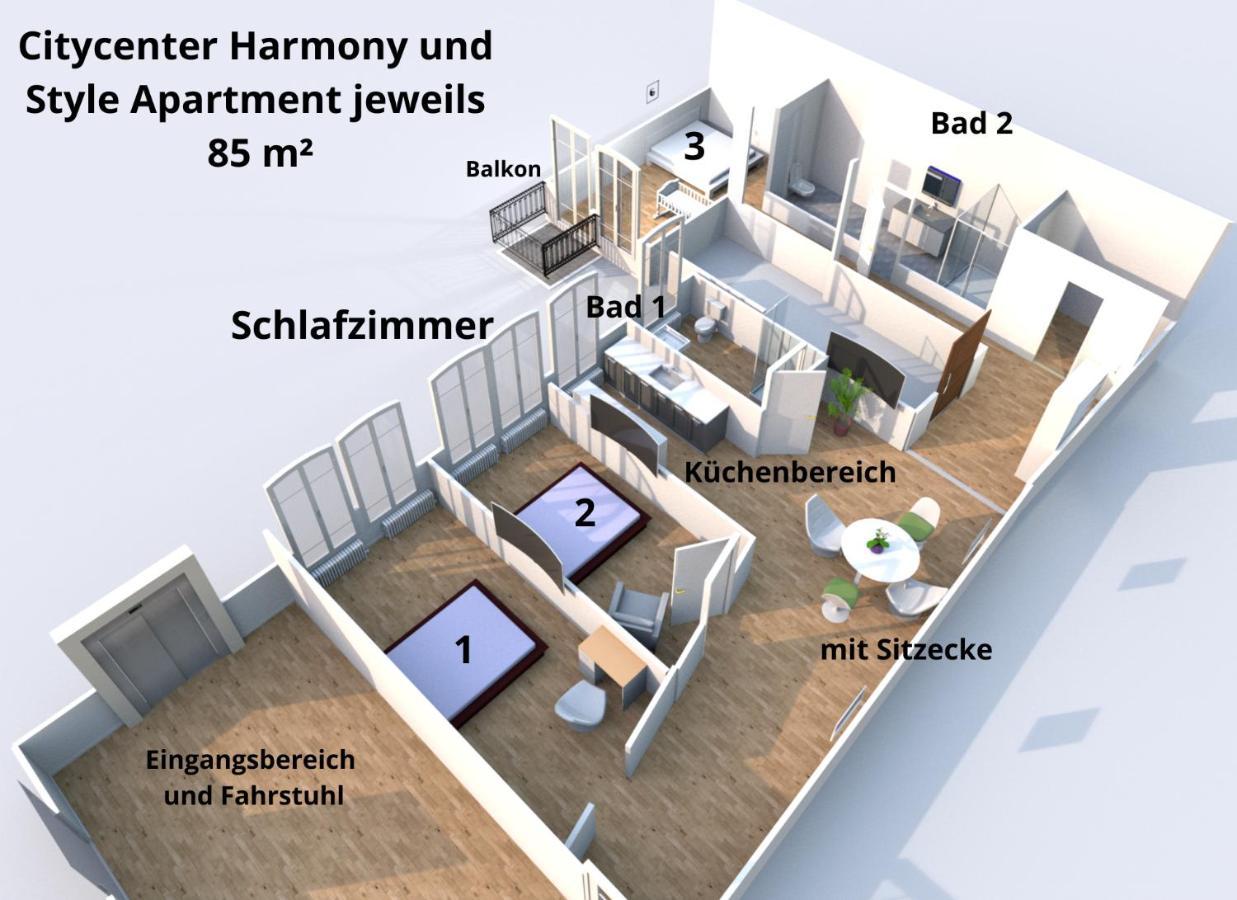 Leipzig Residenz City-Center Apartments المظهر الخارجي الصورة